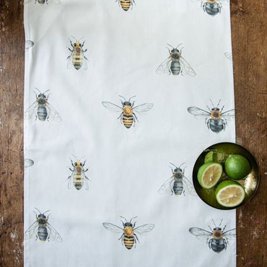Vintage Bee Tea Towel