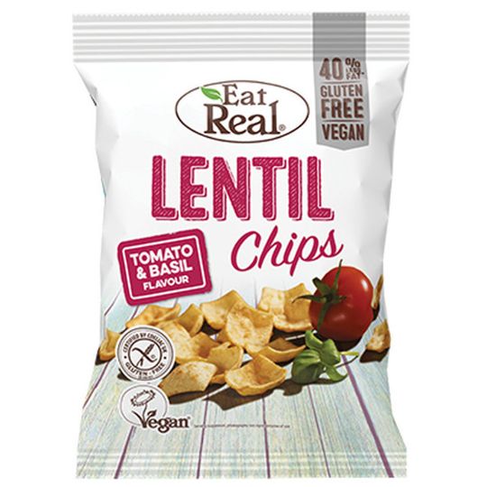 Eat Real Lentil Tomato & Basil 40g