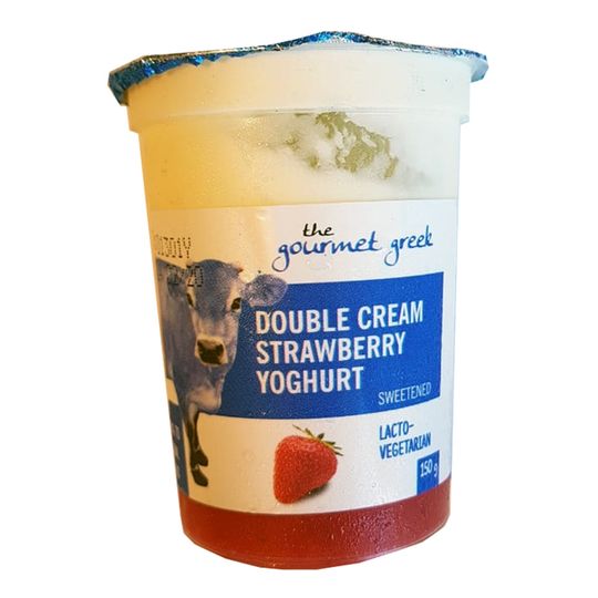 Double Cream Strawberry Yoghurt (150g)
