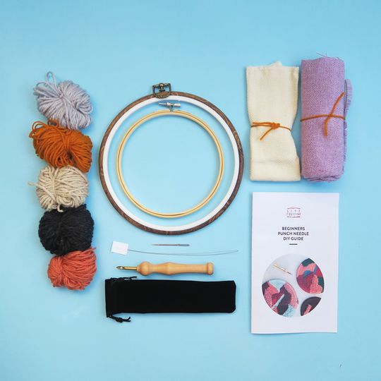 Beginners Punch Needle Kit with Oxford needle
