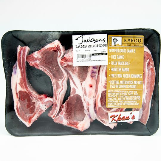 Lamb Rib Chops - Karoo Of Origin (550g)