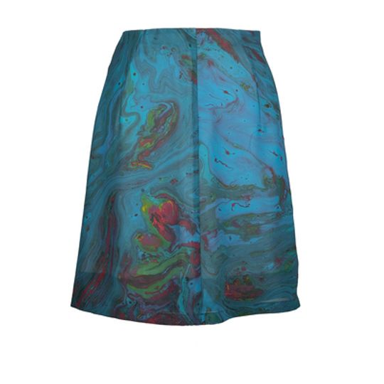 Skirt Bluepainted