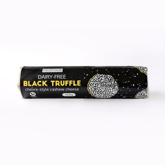 Fauxmage, Black Truffle Chevre Style Cashew Cheese, 150g