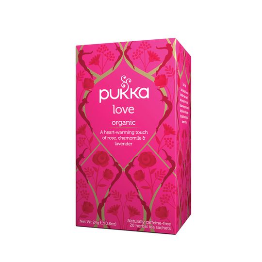 Pukka Organic Love Tea (box of 20 teabags)