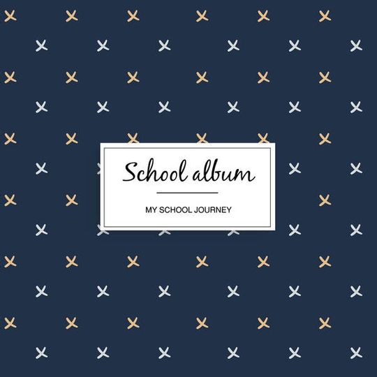 School album - Navy