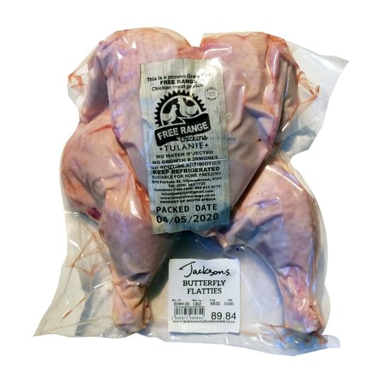 Free Range Chicken Flattie - Plain (+- 1.5kg)