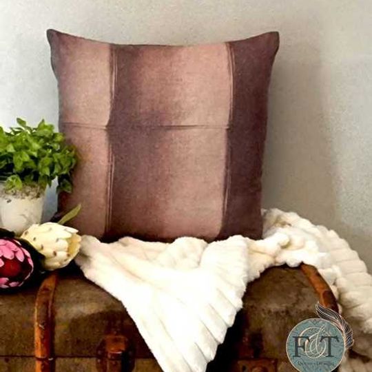 Brown scatter cushion