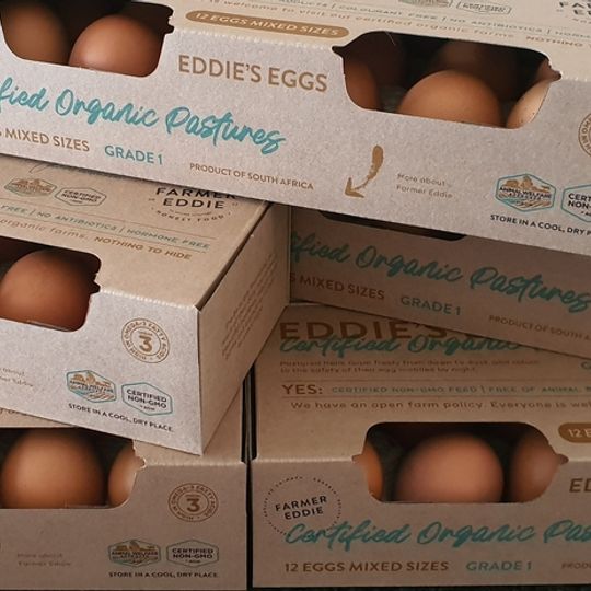 Eddies Eggs Mixed Sizes 12