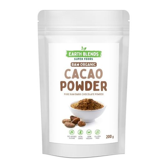 Earthblends Organic Cacao Powder - (200g)