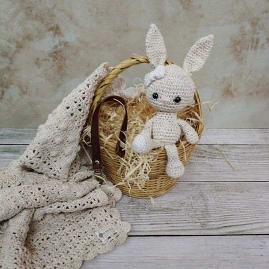 New Born Blessing Box - Bunny