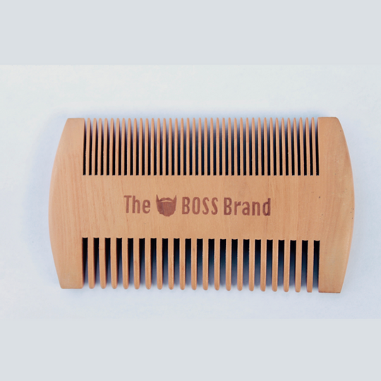 Branded Beard Comb