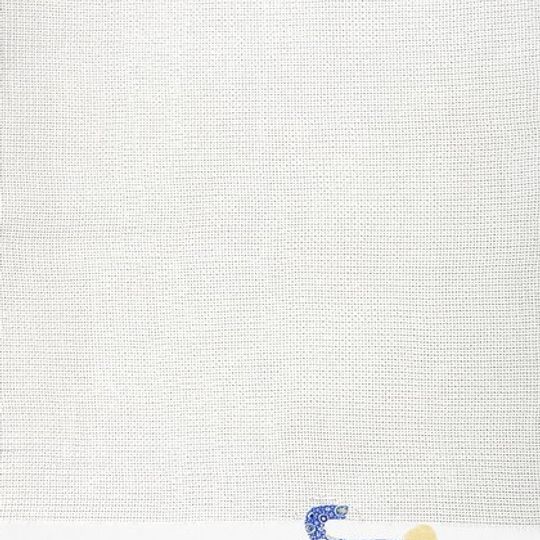 Cotton Blanket / Unisex - Elephant Blue Dots - M0102