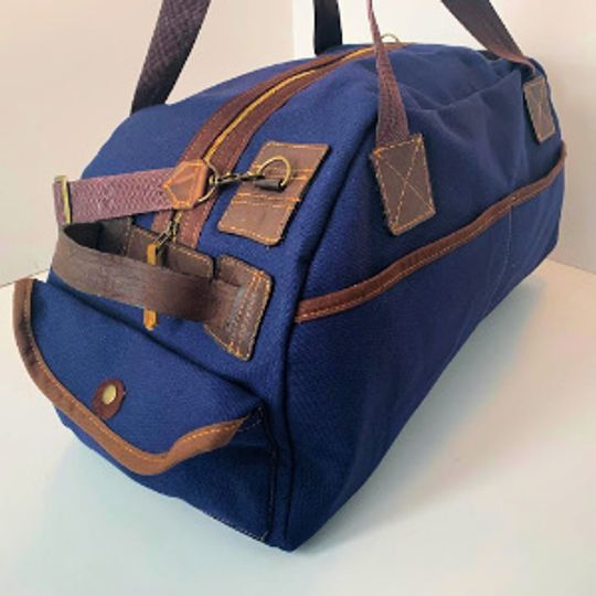 Weekend Duffel Bag - Canvas and Leather