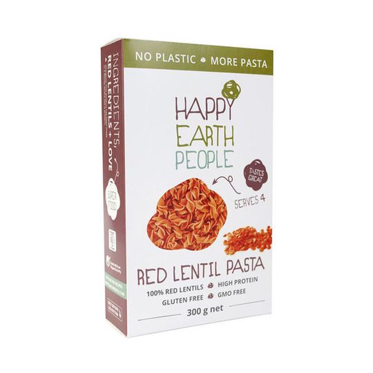 Happy Earth People Red Lentil Pasta