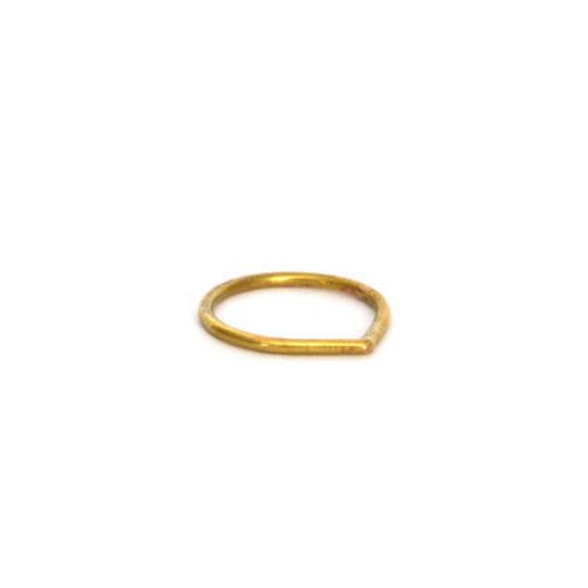 Teardrop Brass Ring